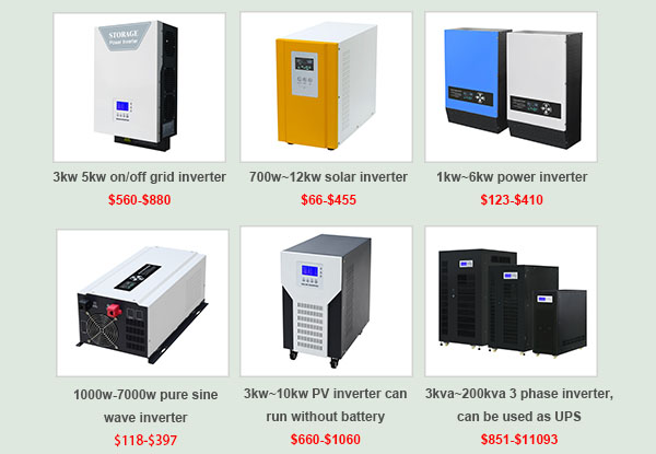 Xindun solar inverters ranking! Top 6 best solar inverters prices in south africa