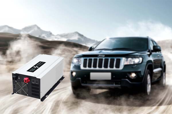Does it matter if car\'s 12V battery is connected to 2000w solar power inverter?
