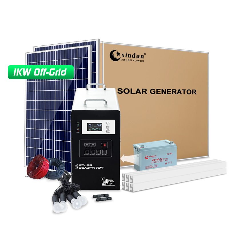 off grid solar generator system