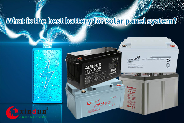 What is the best battery for solar panel system?