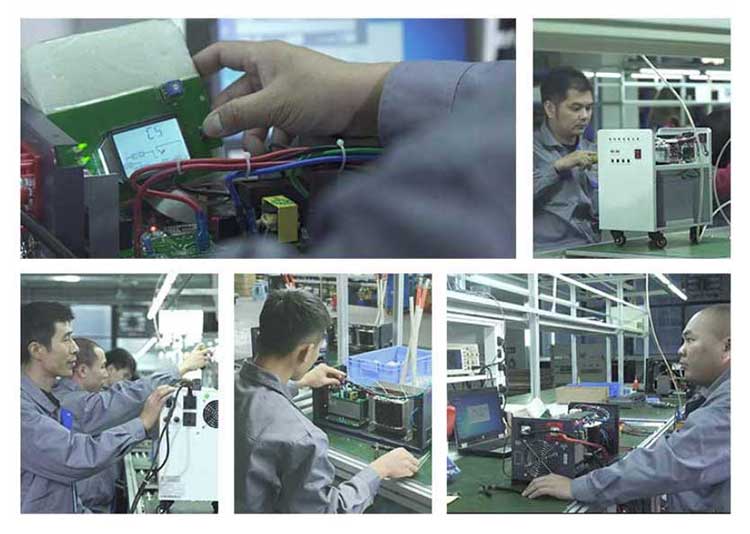 Solar inverter quality inspection