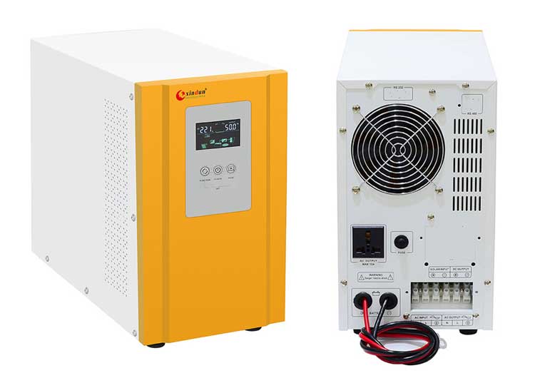 wd 2kw off grid inverter and battery