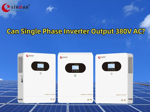 Can Single Phase Inverter Output 380V AC?