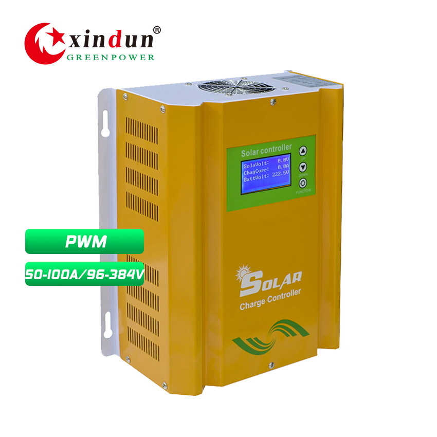 PWM Solar Power System Charge Controller 50A/80A/100A 96V/120V/192V/384V