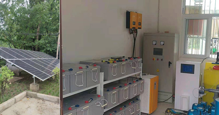 12kw independent solar system with battery in Malaysia
