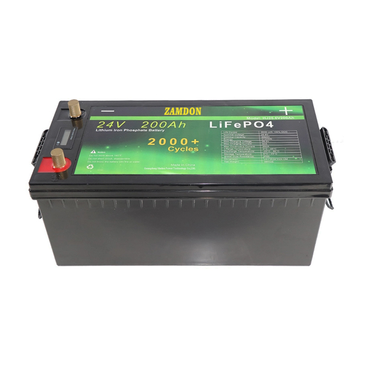 24V Lithium LifePO4 Lithium Battery With BMS Protection